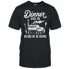 BBQ Men Smoking Meat Smoker Grilling Barbecue Dad shirt