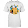 Beach Mode Activated Snoopy Woodstock T-Shirt