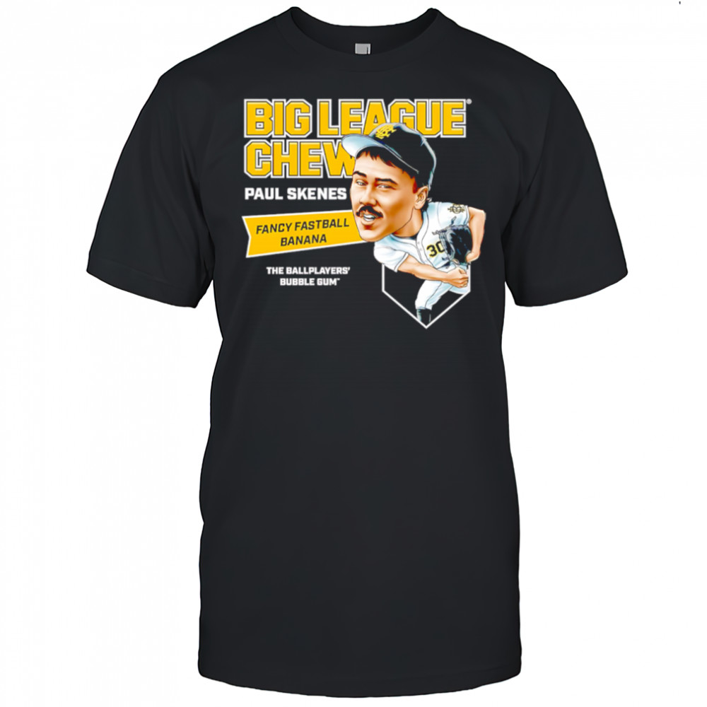 Big League Chew Paul Skenes fancy fastball bababa The Ballplayers’ Bubble Gum’ shirt