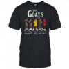 Bill Russell Kobe Bryant Larry Bird Michael Jordan The NBA Goats Shirt