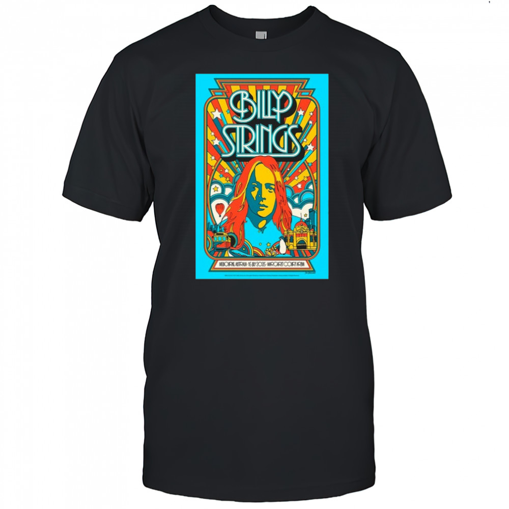 Billy Strings On July 15 2025 Margaret Court Arena Show Poster Shirt