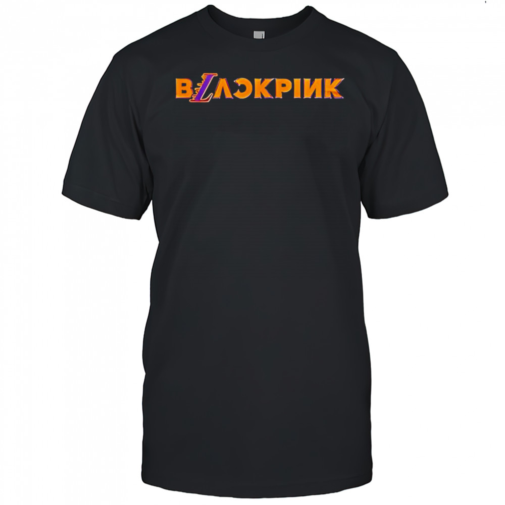 Blackpink X Los Angeles Lakers shirt