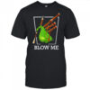 Blow me bagpipe word game funny sack pipe sayings shirt
