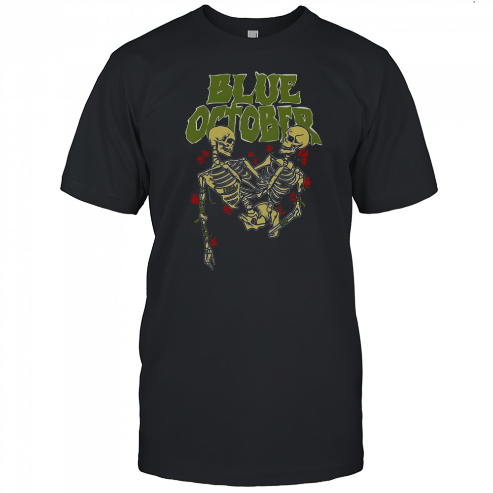 Blue October Skeleton Buddies T-Shirt