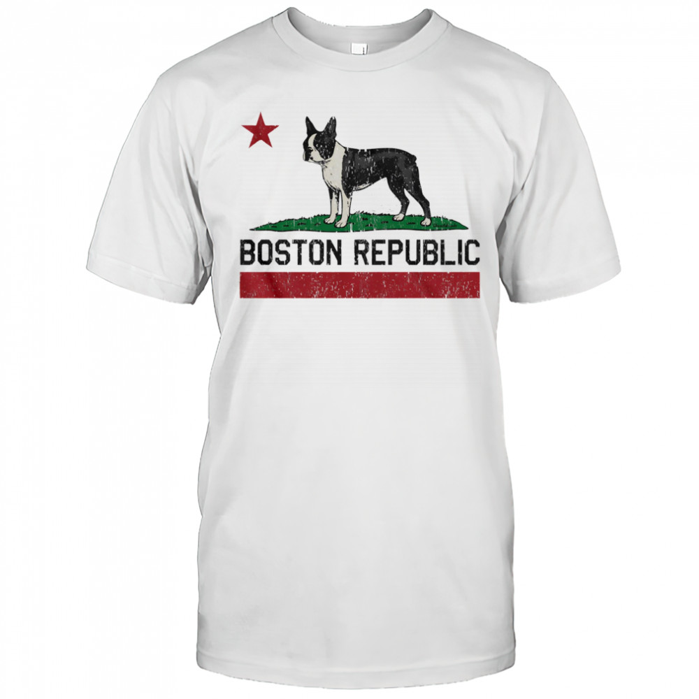 Boston Republic Terrier shirt