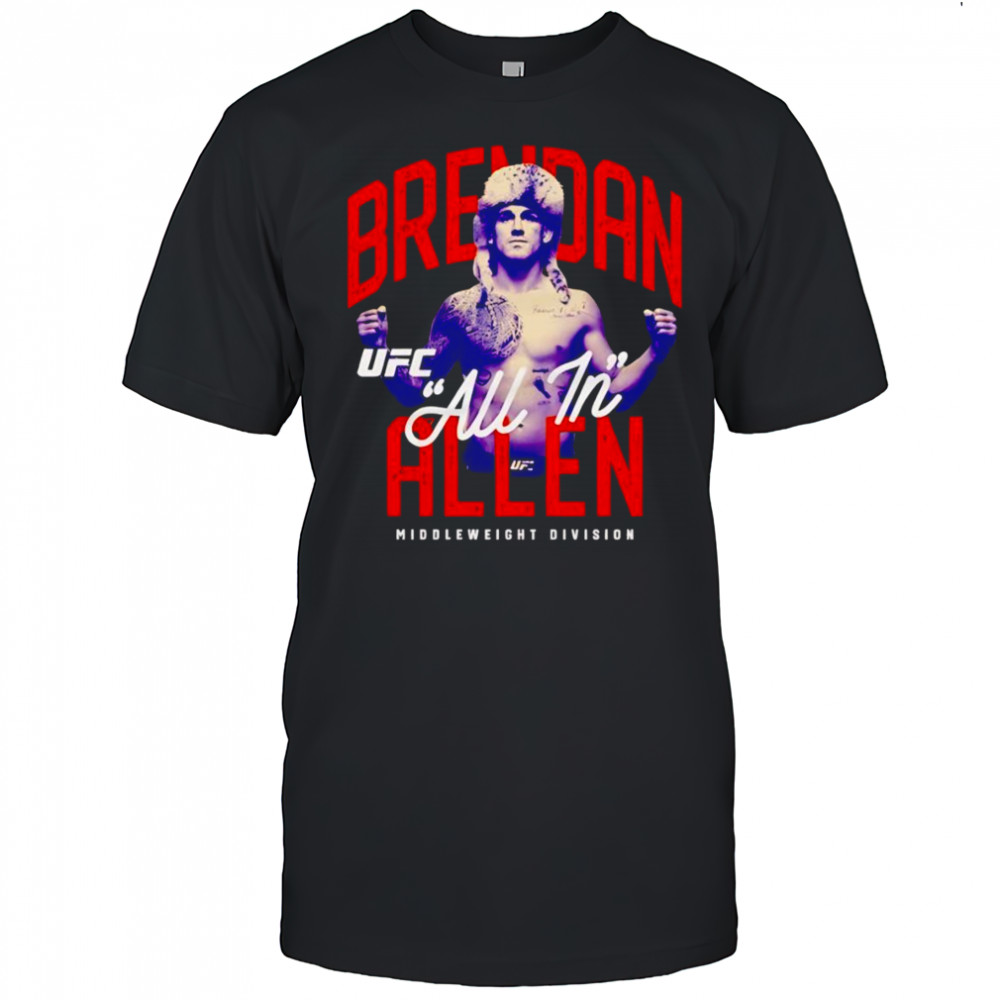 Brendan Allen retro bitmap shirt