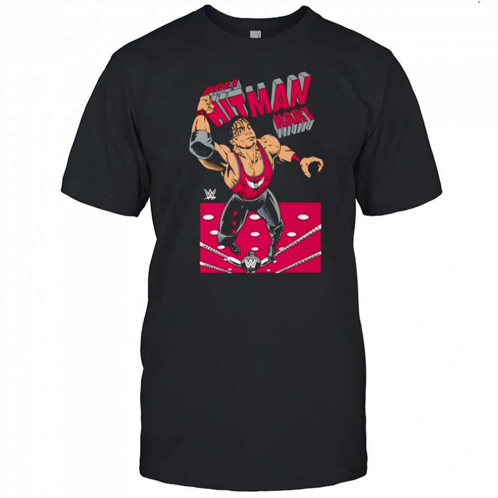 Bret Hart caricature shirt