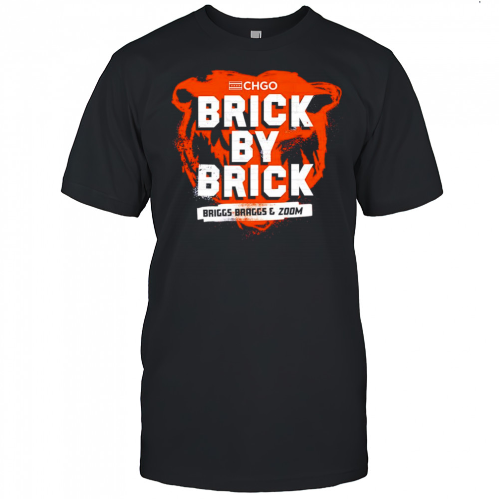 Brick by brick Chicago Bears shirt