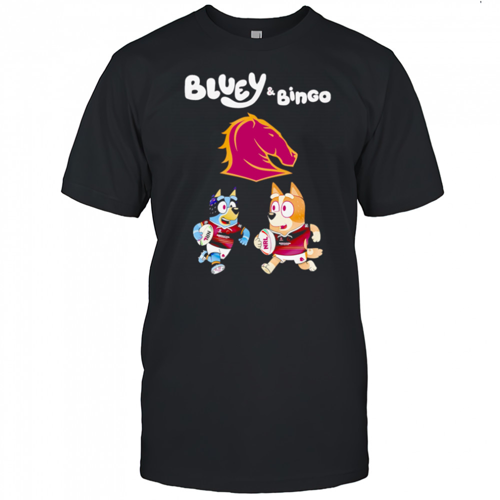 Brisbane Broncos Bluey And Bingo shirt