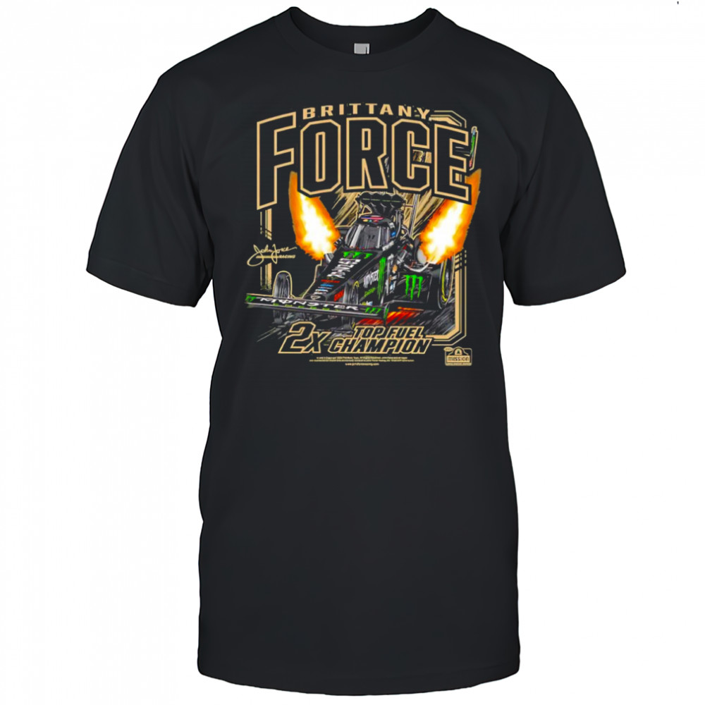 Brittany Force Miltary 2x shirt