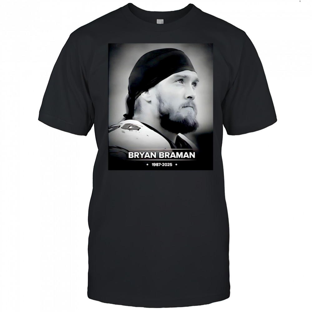 Bryan Braman 1987 2025 in Memory shirt