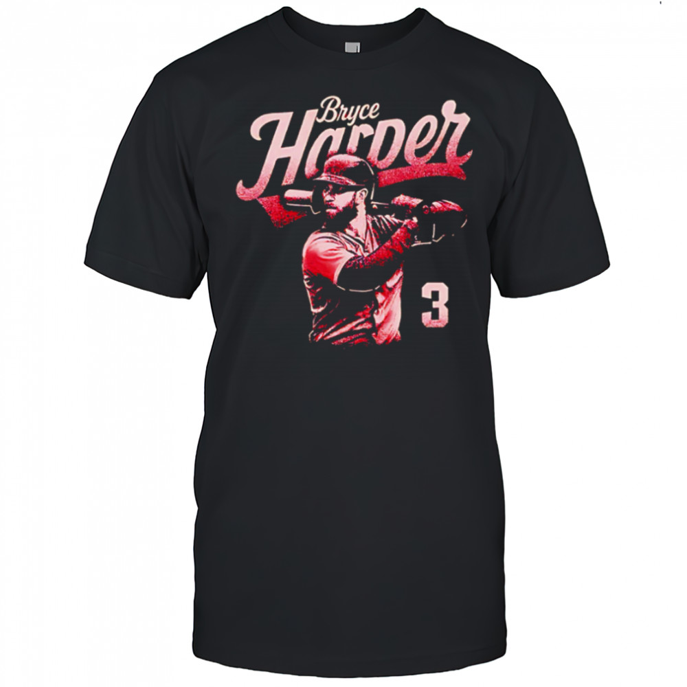 Bryce Harper number 3 Philadelphia Bitmap Retro shirt