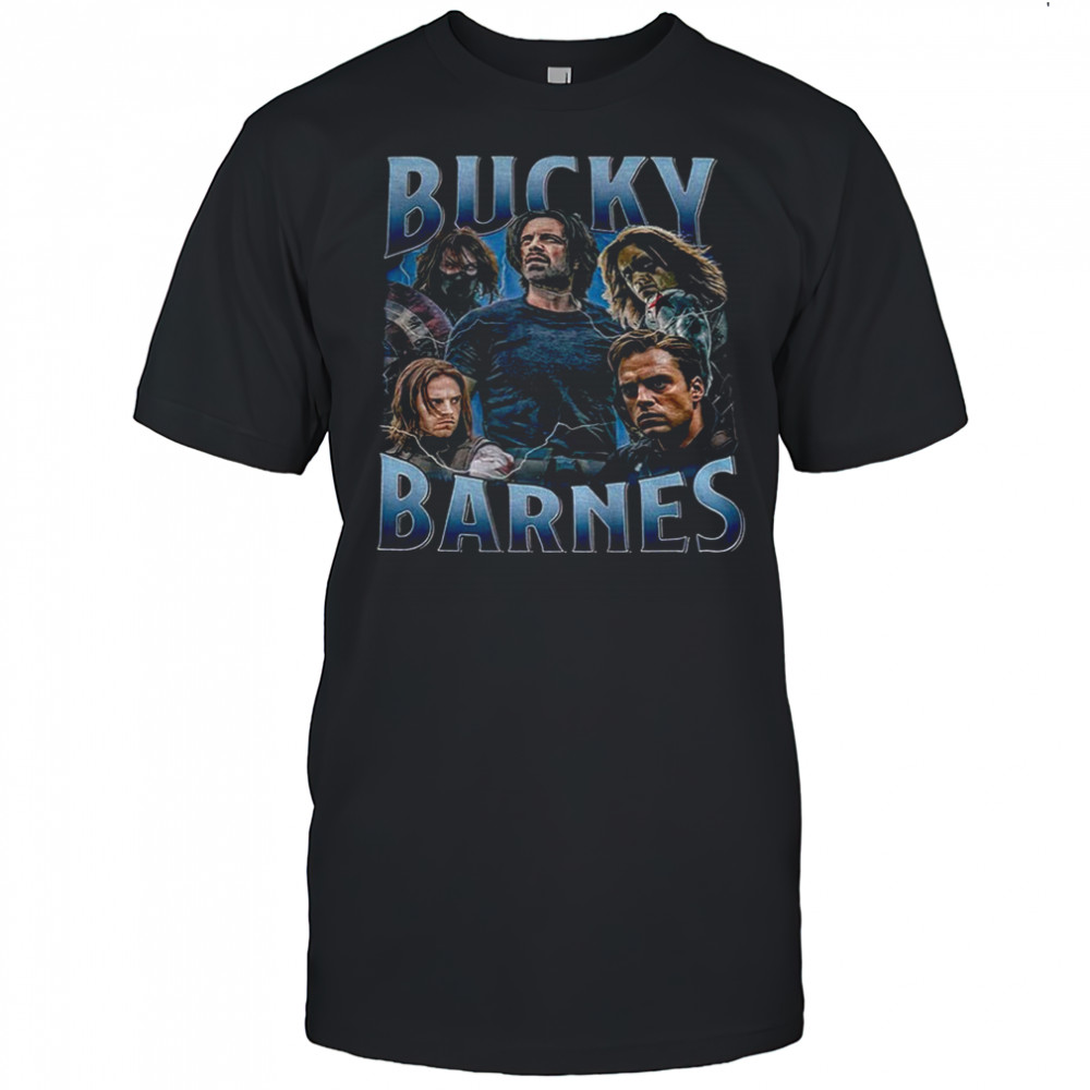 Bucky Barnes marvel super heroes vintage shirt