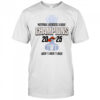 Buffalo Bandits National Lacrosse League Champions 2025 Back To Back To Back Logo T-Shirt