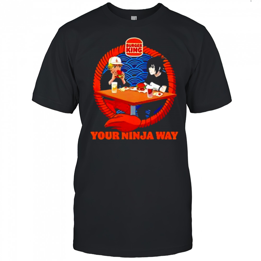 Burger king naruto 2025 shirt