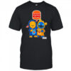 Burger king pooh and stitch friends shirt