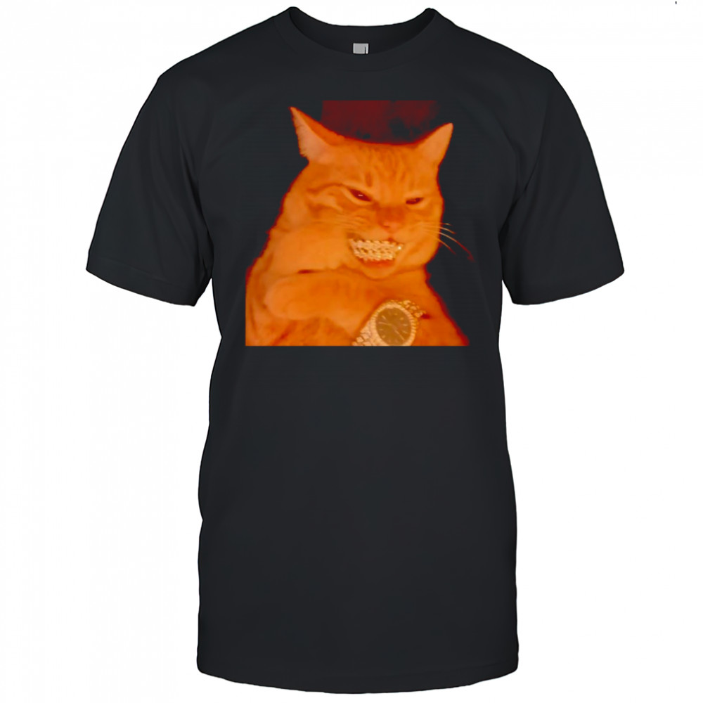 Bust Down cat shirt