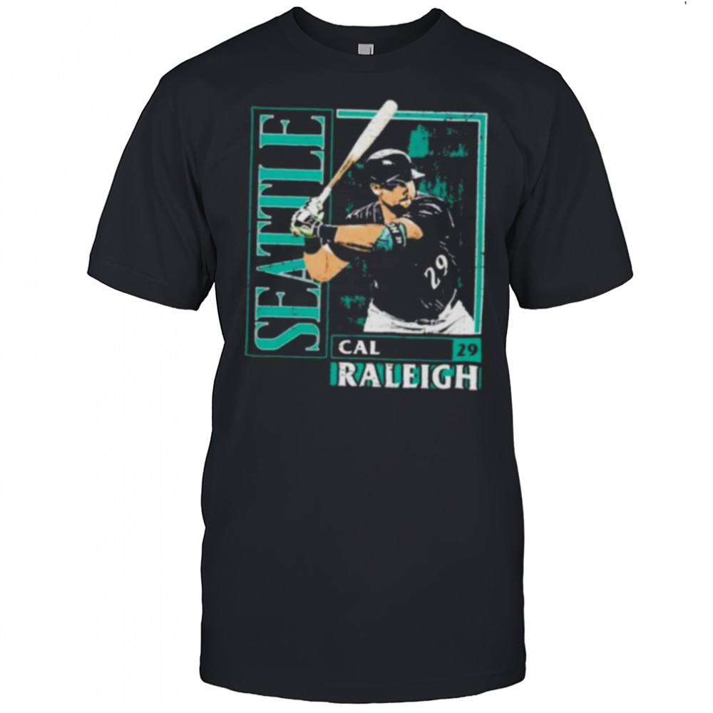 Cal Raleigh card style Seattle Mariners Shirt