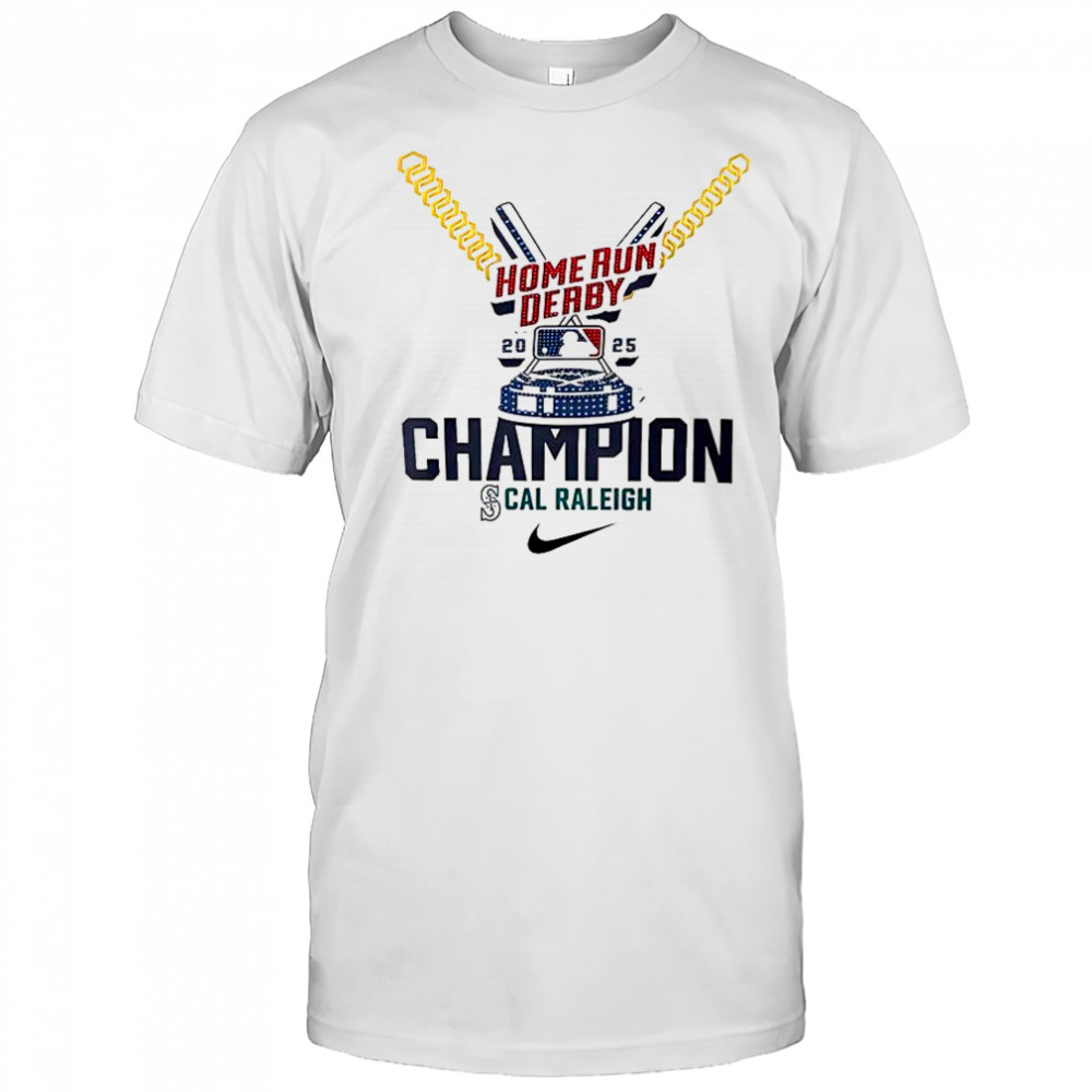 Cal Raleigh Seattle Mariners Home Run Derby Champion T-Shirt