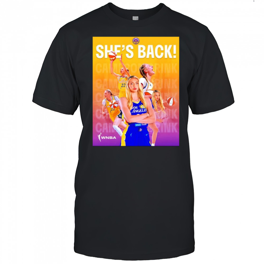 Cameron Brink she’s back shirt