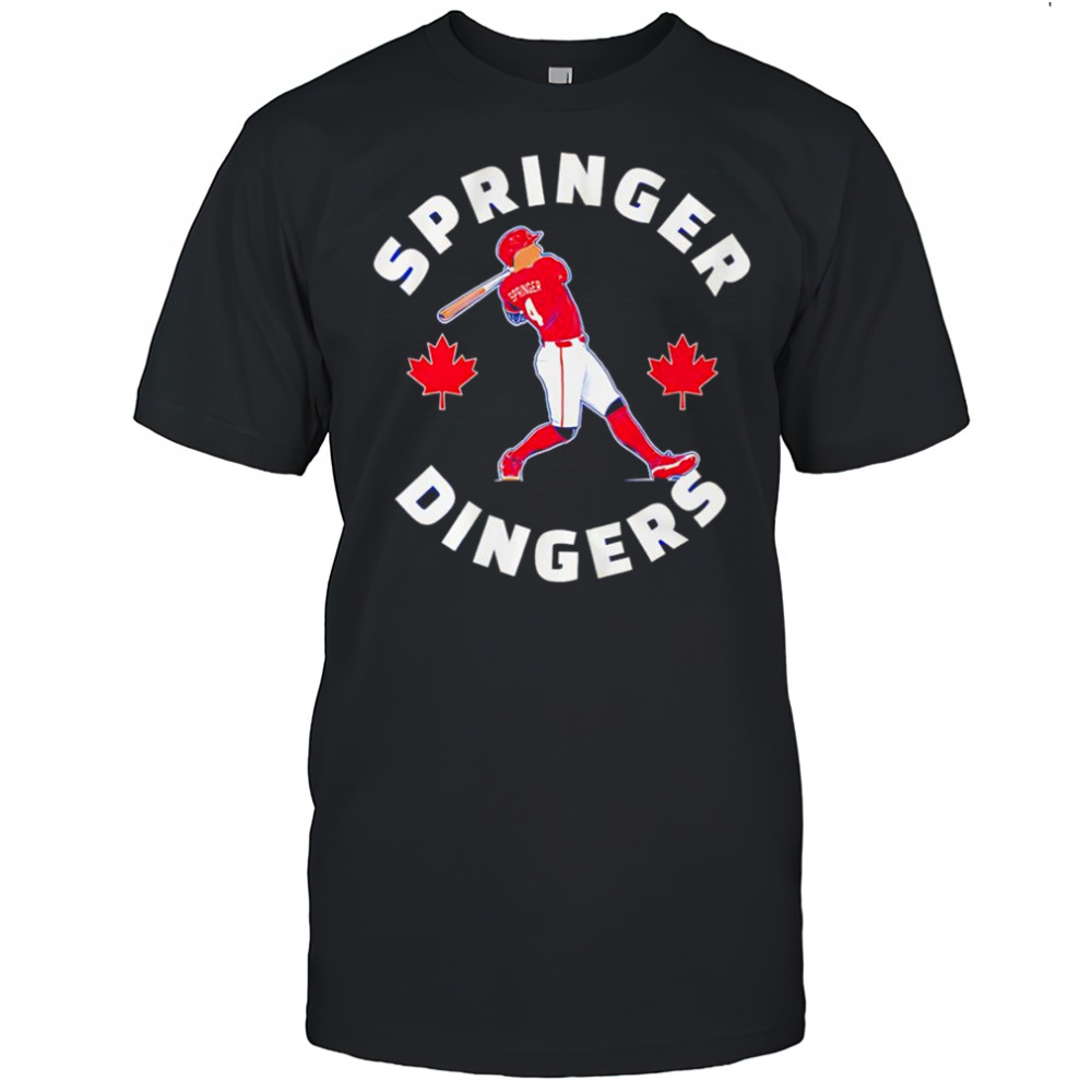 Canada Day Dingers George Springer shirt