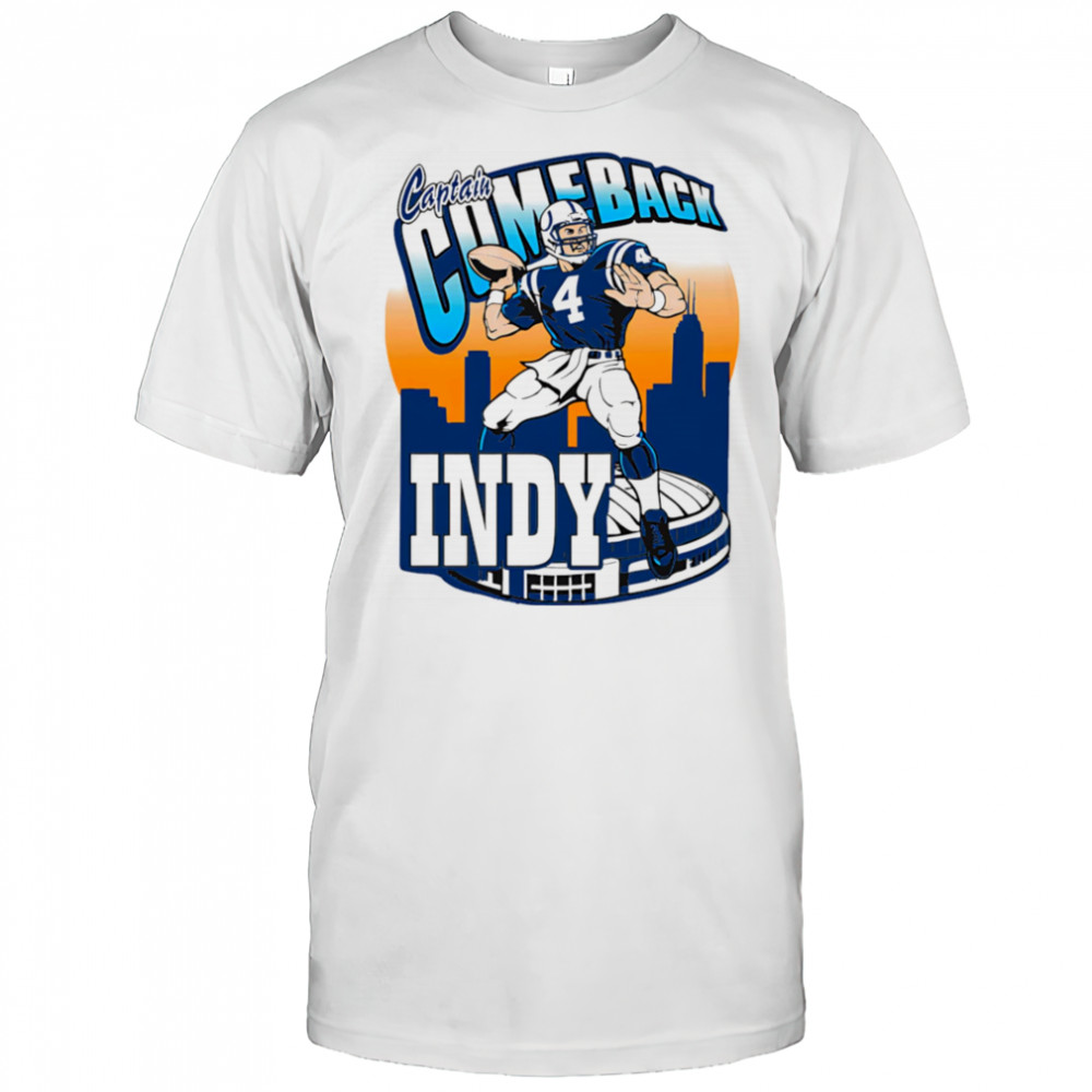 Captain Comeback Jim Harbaugh Indy football shirt