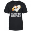 Certified Cinephile Drake popcorn shirt