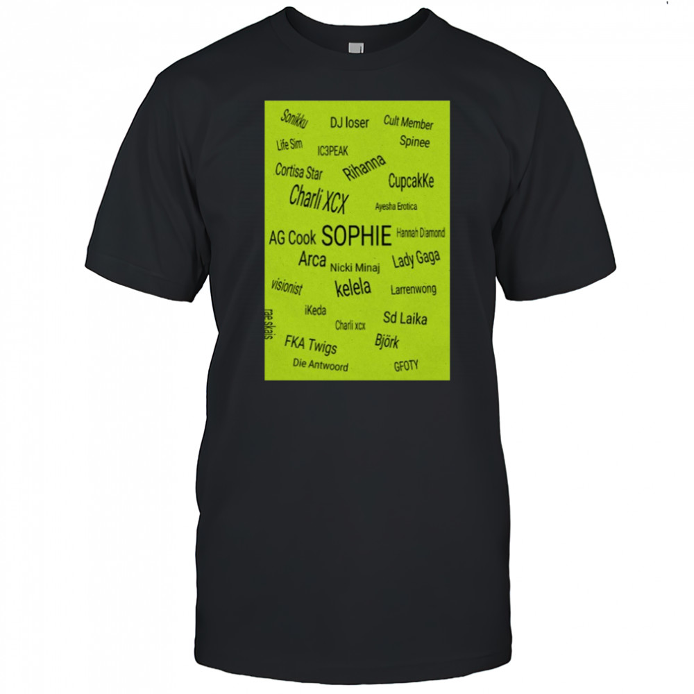 Charli XCX 2025 Poster T-Shirt