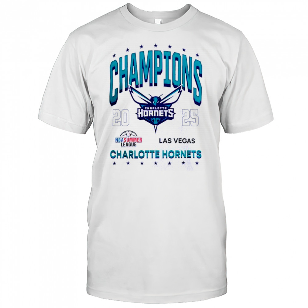 Charlotte Hornets 2025 NBA Las Vegas Summer League Champions T Shirt