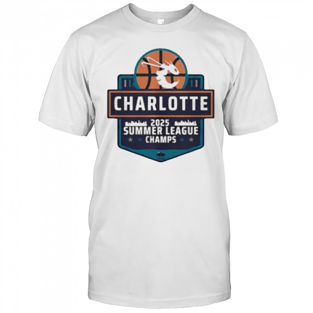 Charlotte Hornets 2025 Summer League Champs shirt
