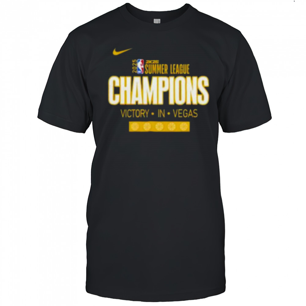 Charlotte Hornets 2k26 NBA Summer League Champions 2025 Victory In Vegas shirt