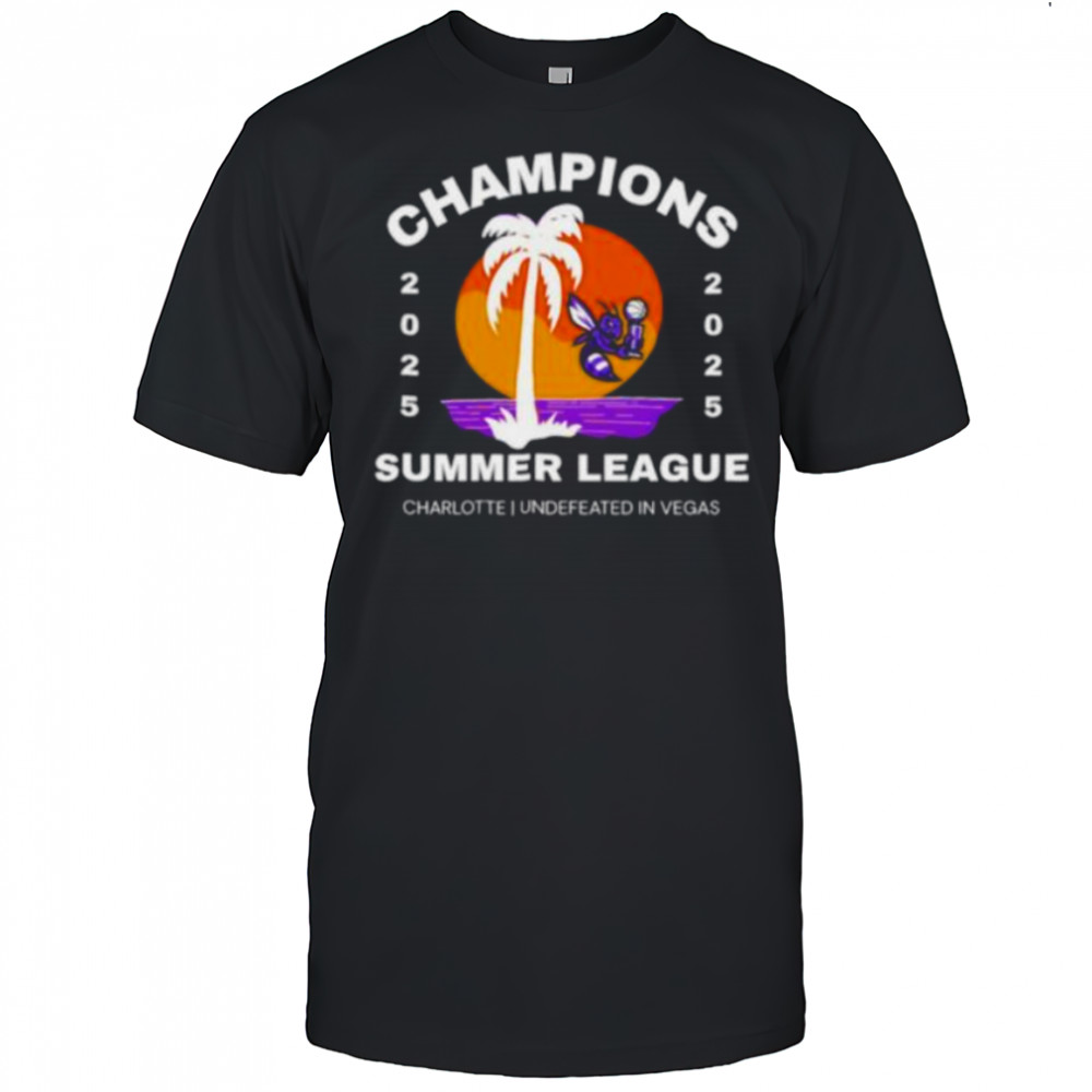 Charlotte Hornets NBA Summer League Champions 2025 shirt