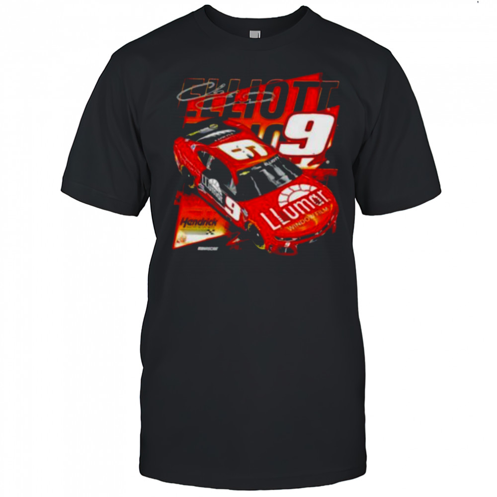 Chase Elliott Hendrick Motorsports Team Collection Llumar signature shirt