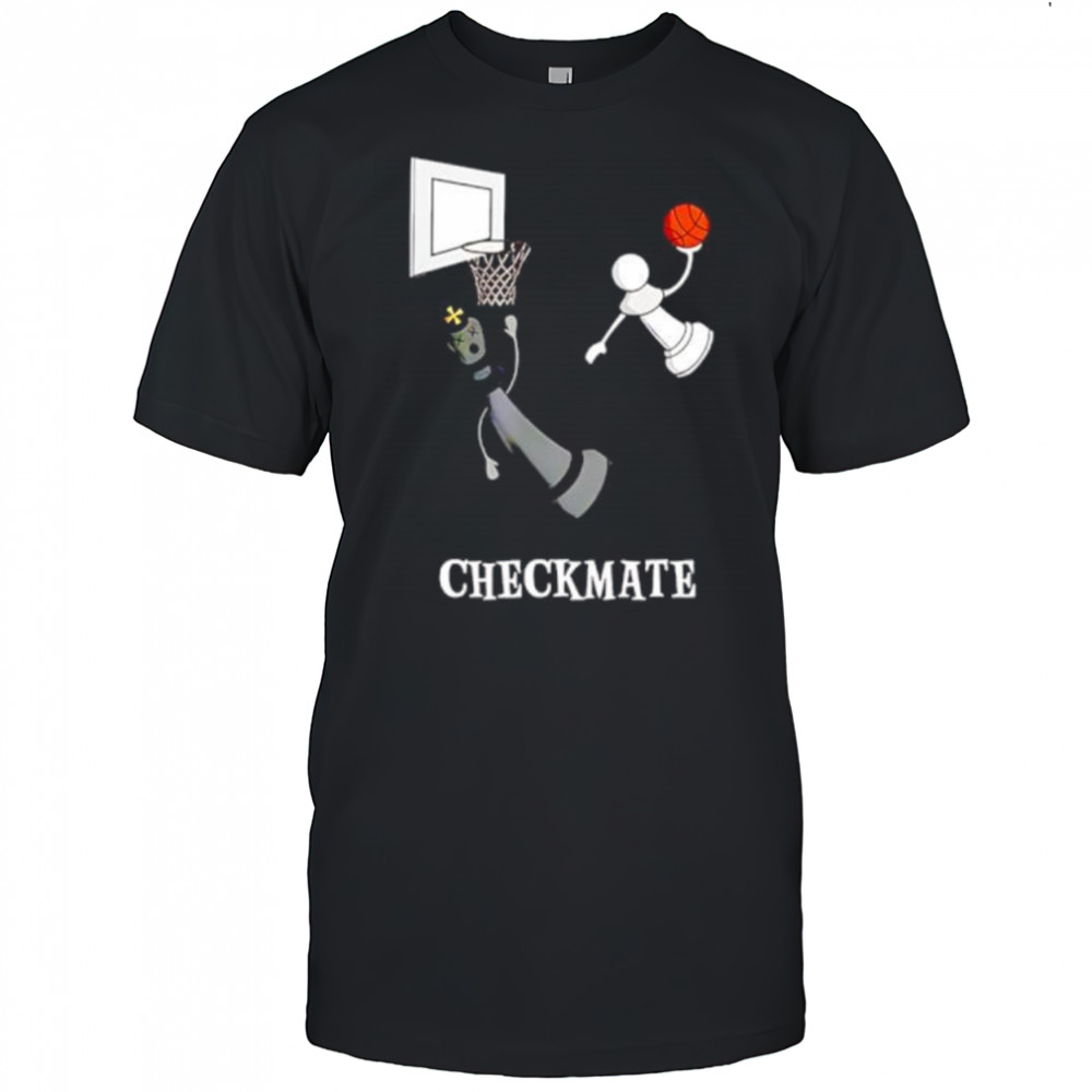 Checkmate chess basketball shirt