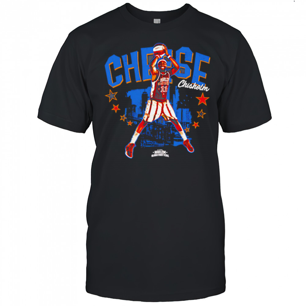 Cheese Chisholm Harlem Globetrotters Nickname graphic shirt