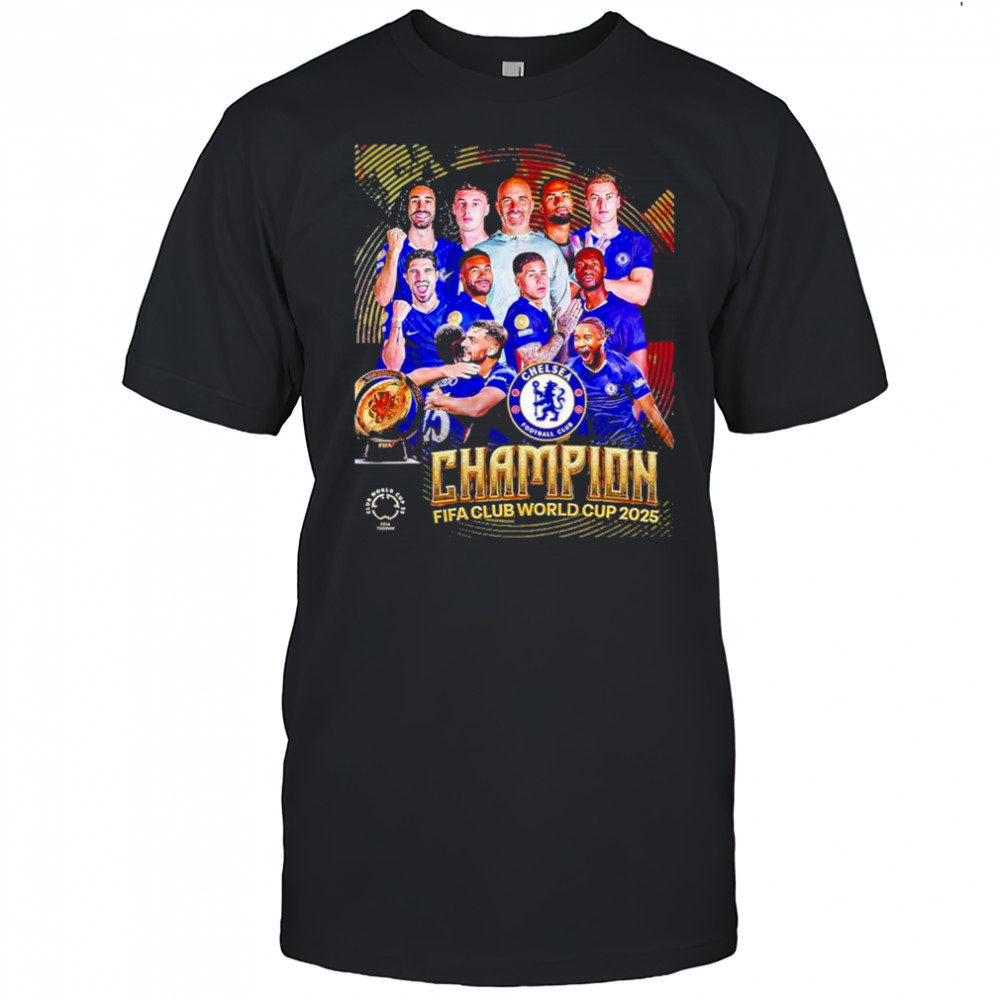 Chelsea 2025 Fifa Club World Cup Champions Winner T-Shirt