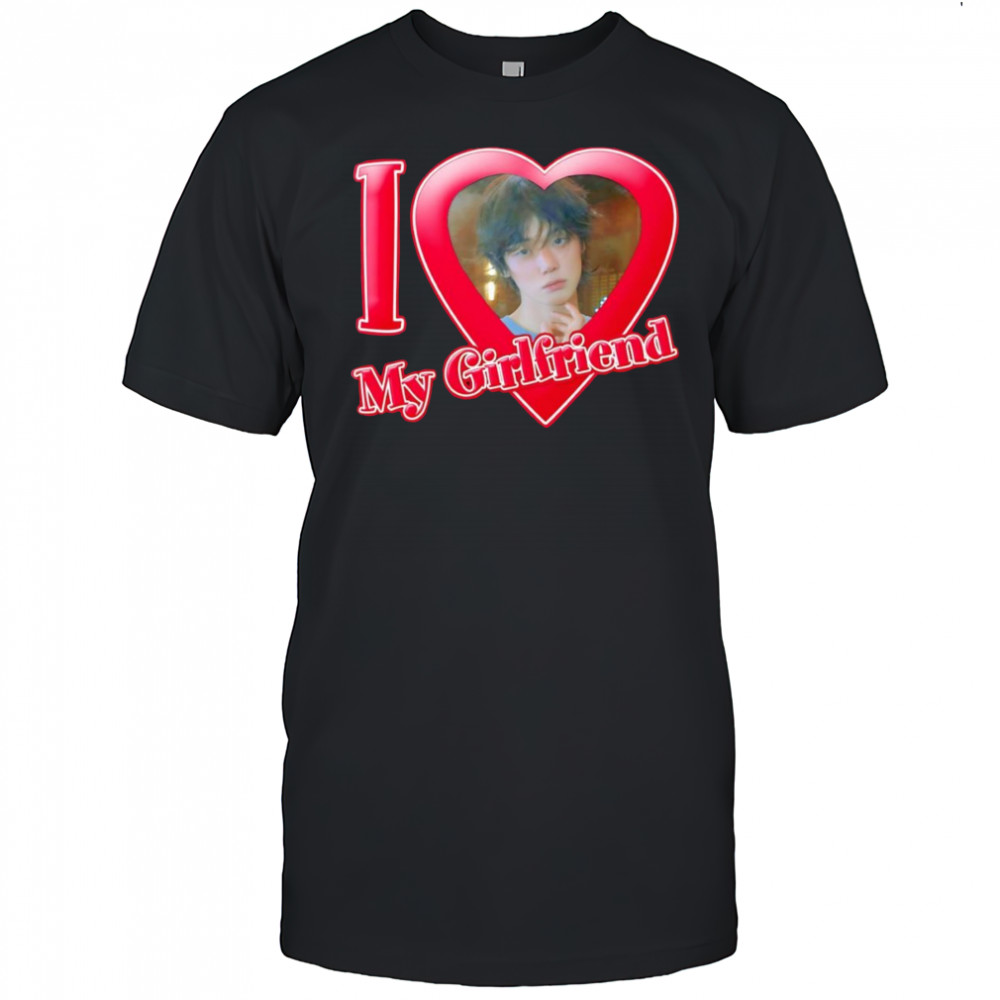 Choi Soobin I love my girlfriend shirt
