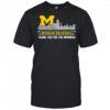 City skyline Michigan Wolverines thank you for the memories shirt