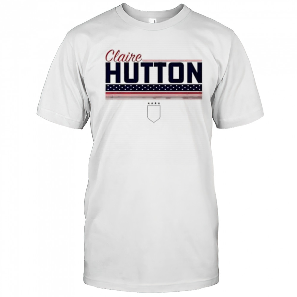 Claire Hutton Stripe USWNTPA shirt