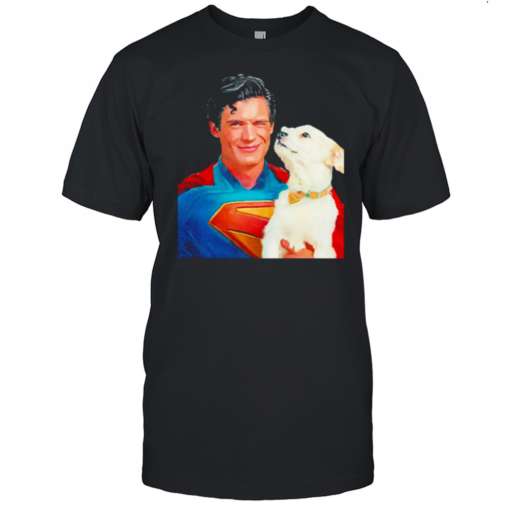 Clark Kent And Krypto The Superdog T-Shirt