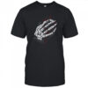 Clayman Heartless Skeleton Hand T-shirt