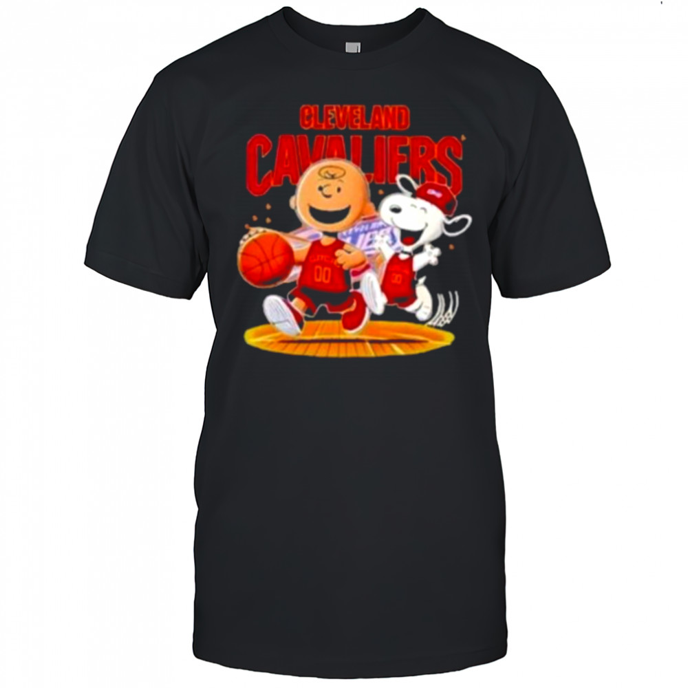 Cleveland Cavaliers And Peanuts Snoopy Shirt