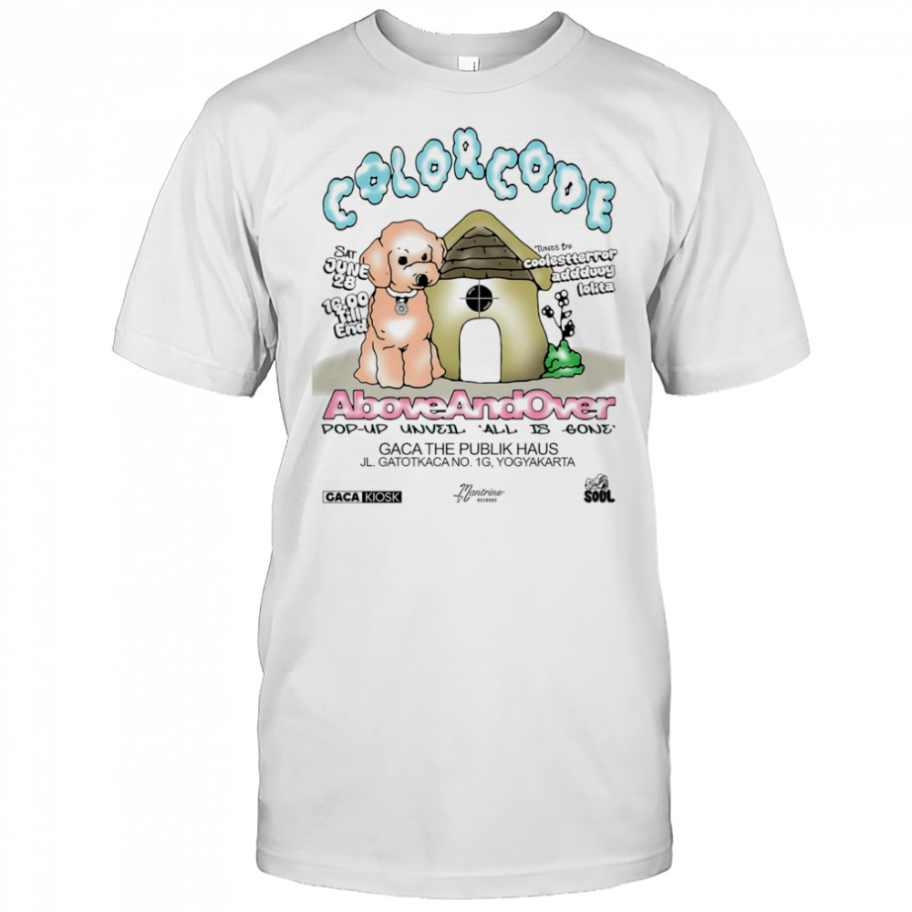 Color Code above and over shirt