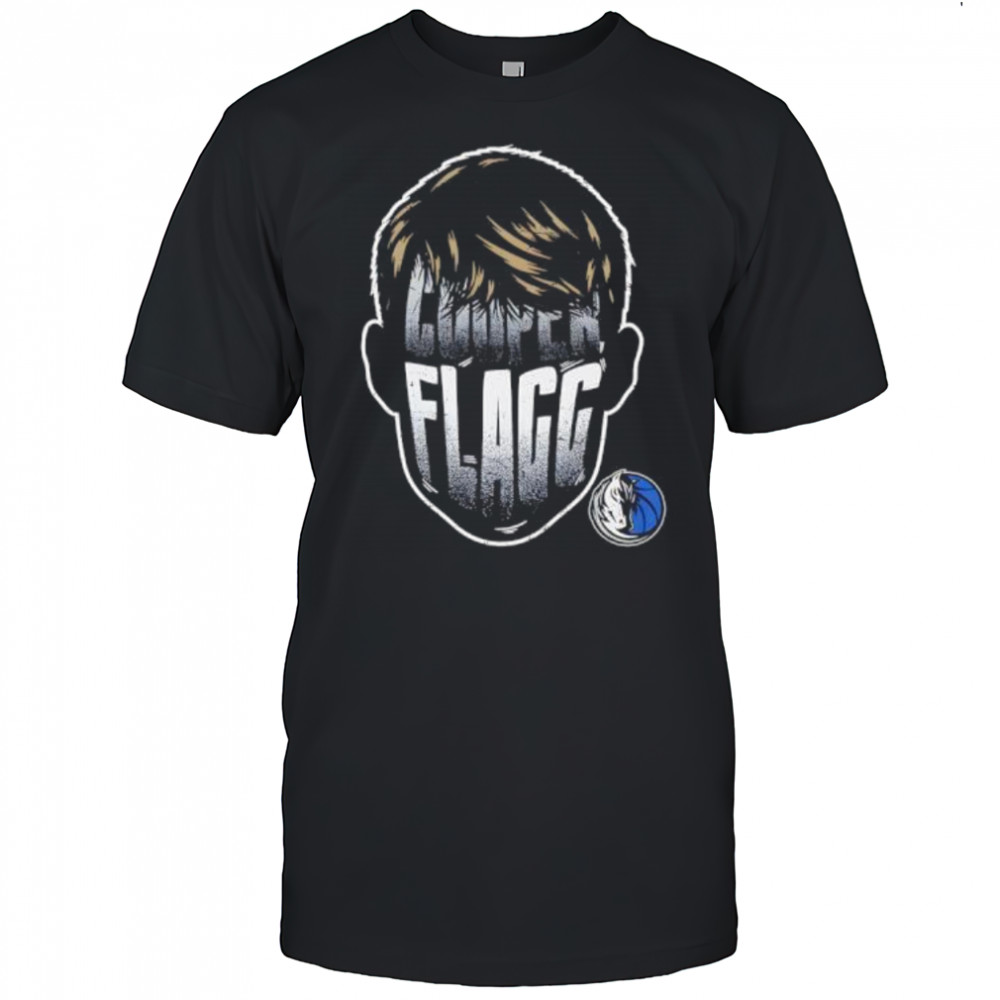 Cooper Flagg Dallas Mavericks Player Silhouette shirt