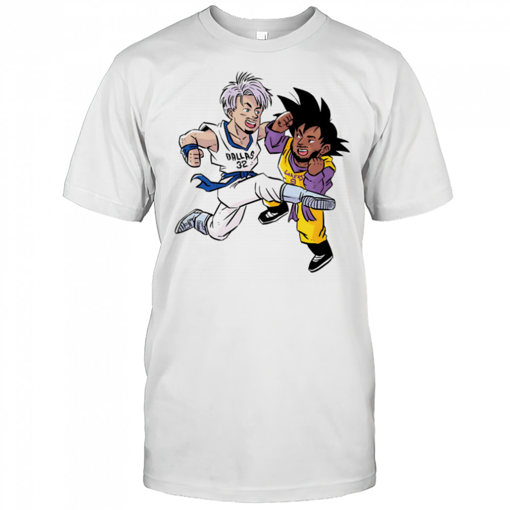 Cooper Flagg vs Bronny James Dragon Ball shirt