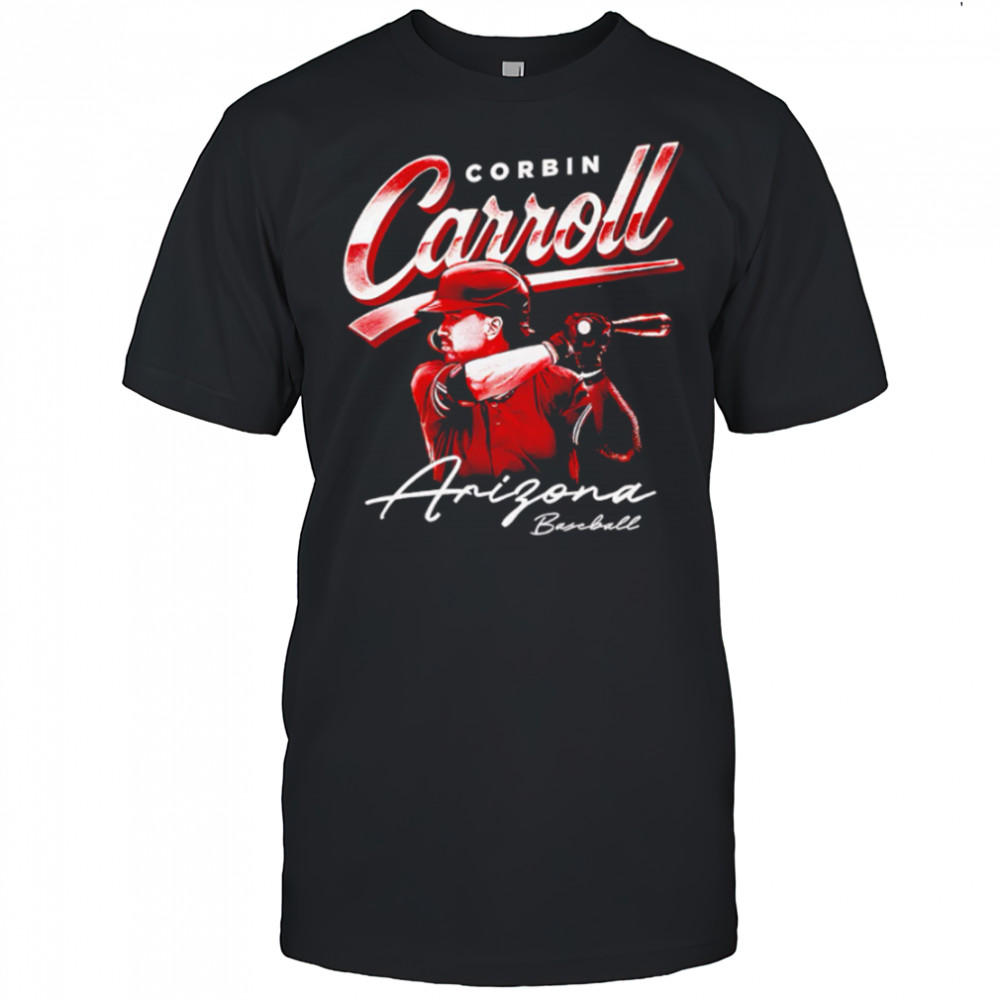 Corbin Carroll Arizona baseball graphic retro shirt