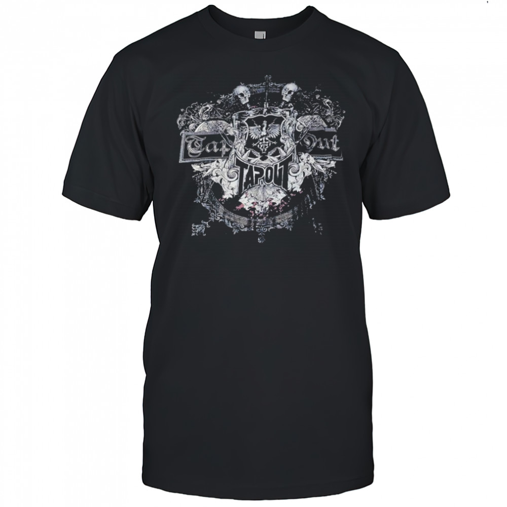 Couple skeletons Tap out tapout shirt