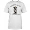 Cowboy Opossum sorry I’m latte I have anxiety shirt