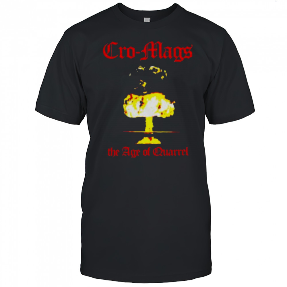 Cro Mags The Age Of Quarrel Blast Shirts