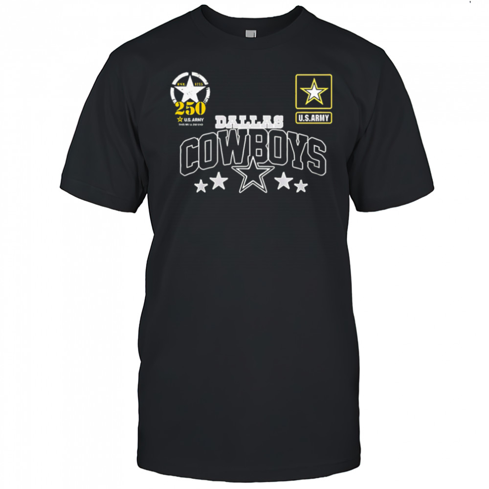 Dallas Cowboys US Army 250th Birthday Celebration shirt